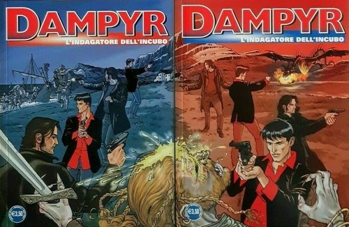 Cartoline dampyr 209 - cartoline, cover