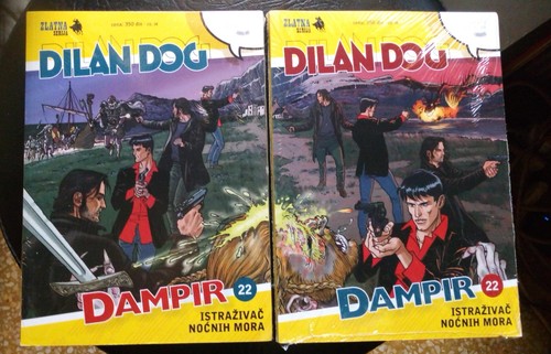 Dampyr 209 cover - cover, blu